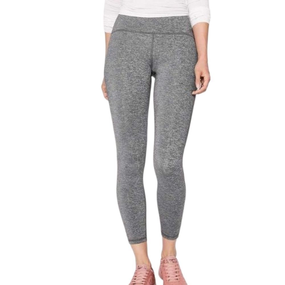 Lululemon Train Times 7/8 Pant 25" - Heathered Black - Picture 2 of 10